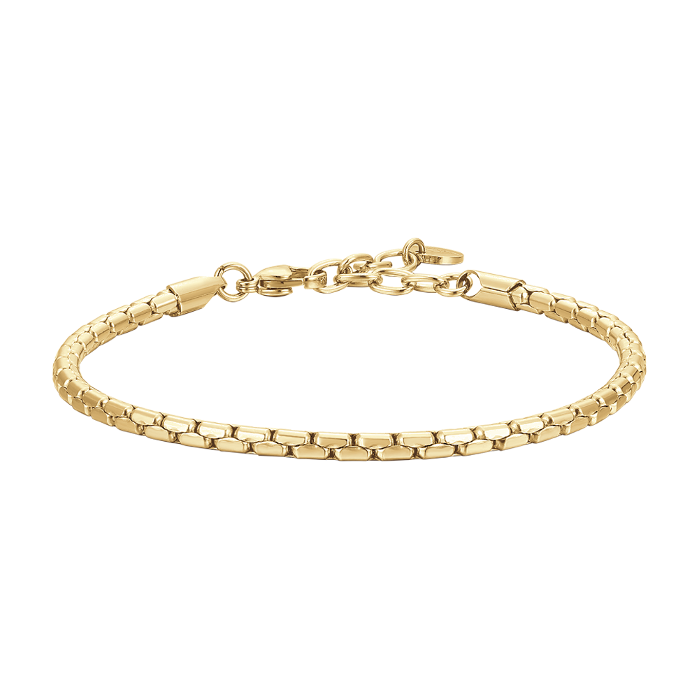 BRACCIALE UOMO IN ACCIAIO IP GOLD
