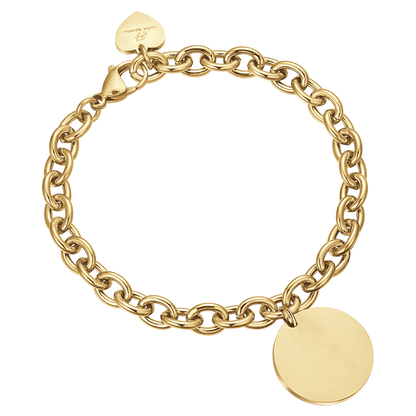 BRACCIALE DONNA PERSONALIZZATO IN ACCIAIO