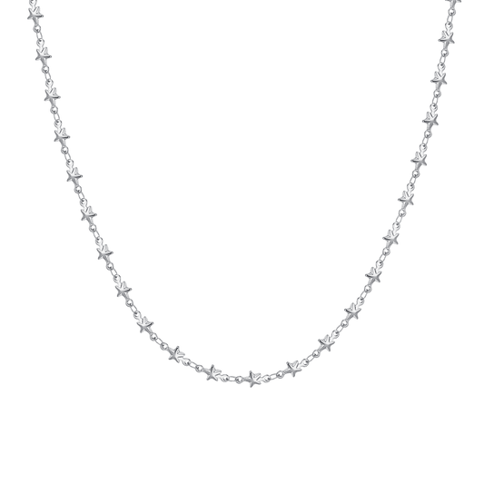 COLLANA DONNA IN ACCIAIO STELLE