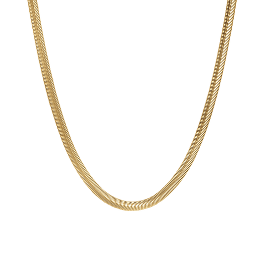 COLLANA DONNA IN ACCIAIO IP GOLD