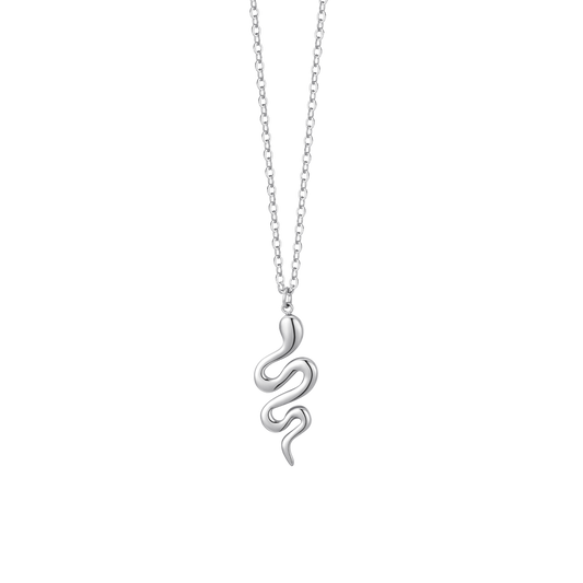 COLLANA DONNA IN ACCIAIO CON SERPENTE